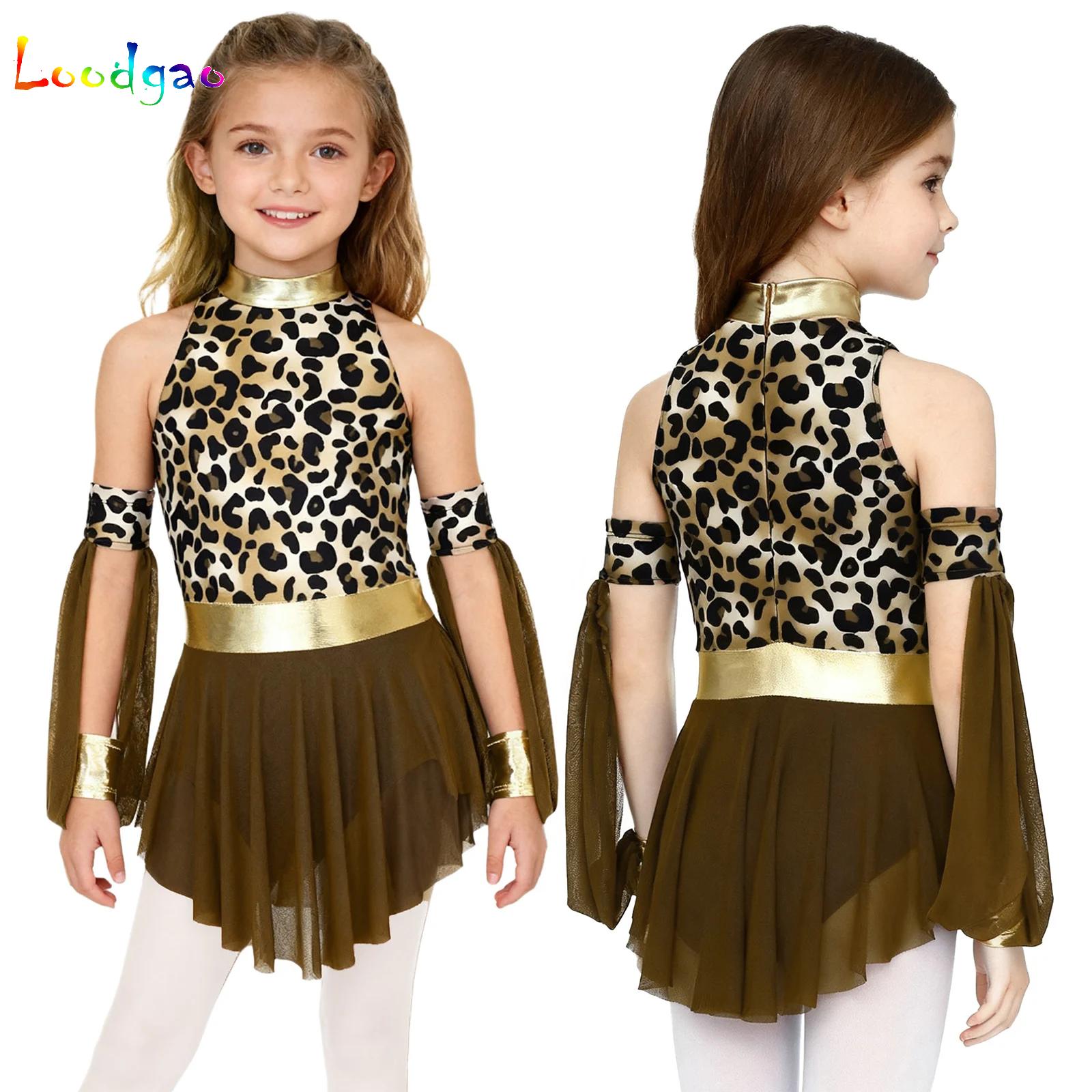 Summer Clothing Girl - Kids Leopard Savage Caveman Croods Primitive
