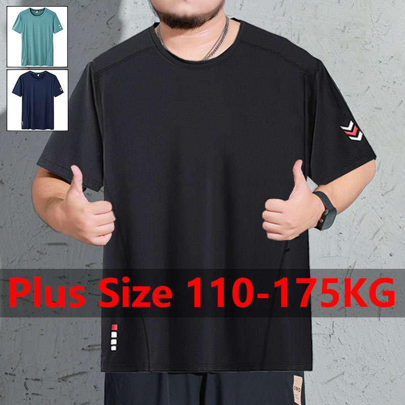 Summer Clothing Plus Size - Men's Plus Size T-shirt 5XL 6XL