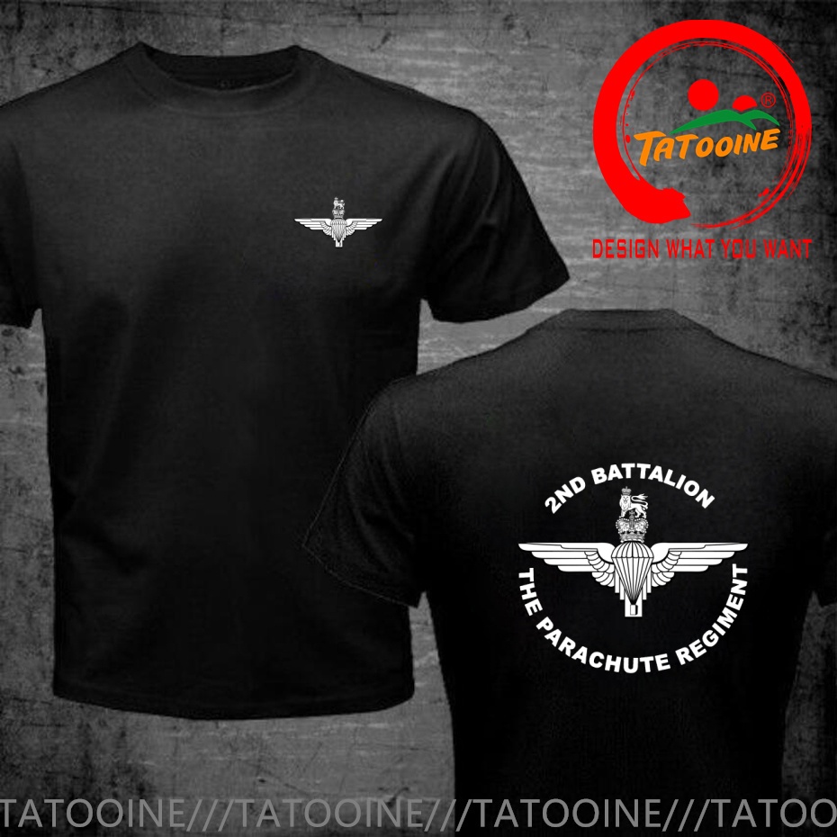 Summer Clothing Uk Men - Funny Design British Army UK Parachute