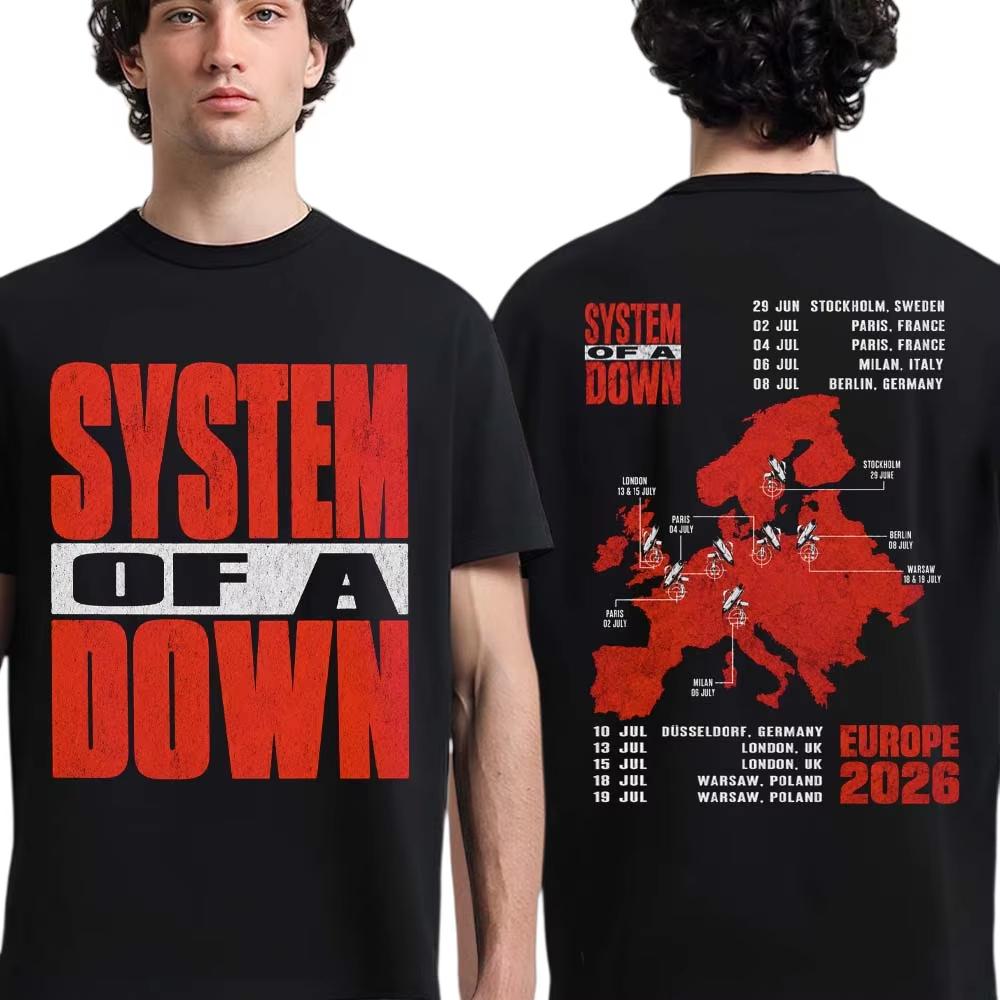 System of A Down EU and UK Tou - Summer Clothing Uk Men review and price
