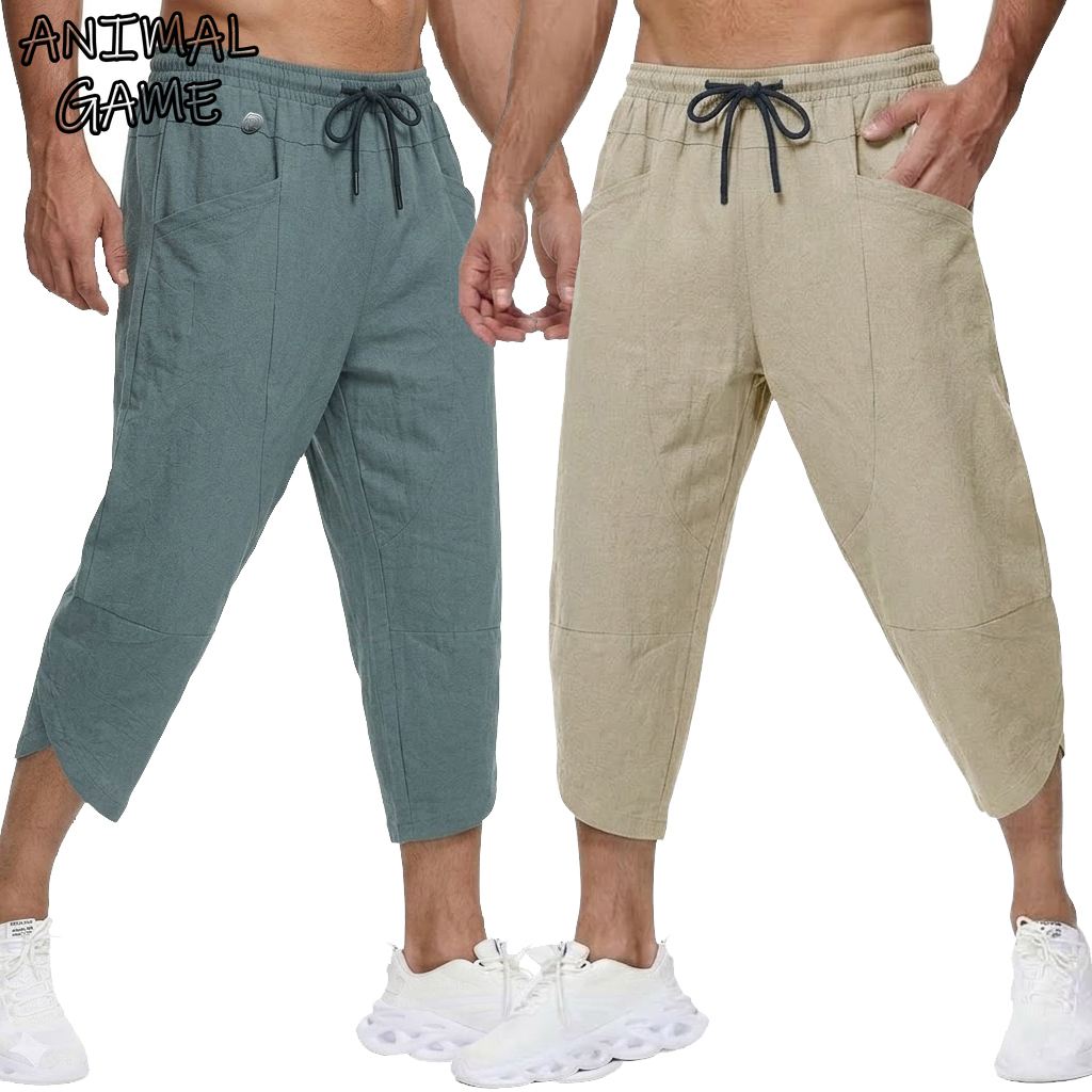 Summer Men's Linen Casual Shor - Summer Hiking Clothing review and price