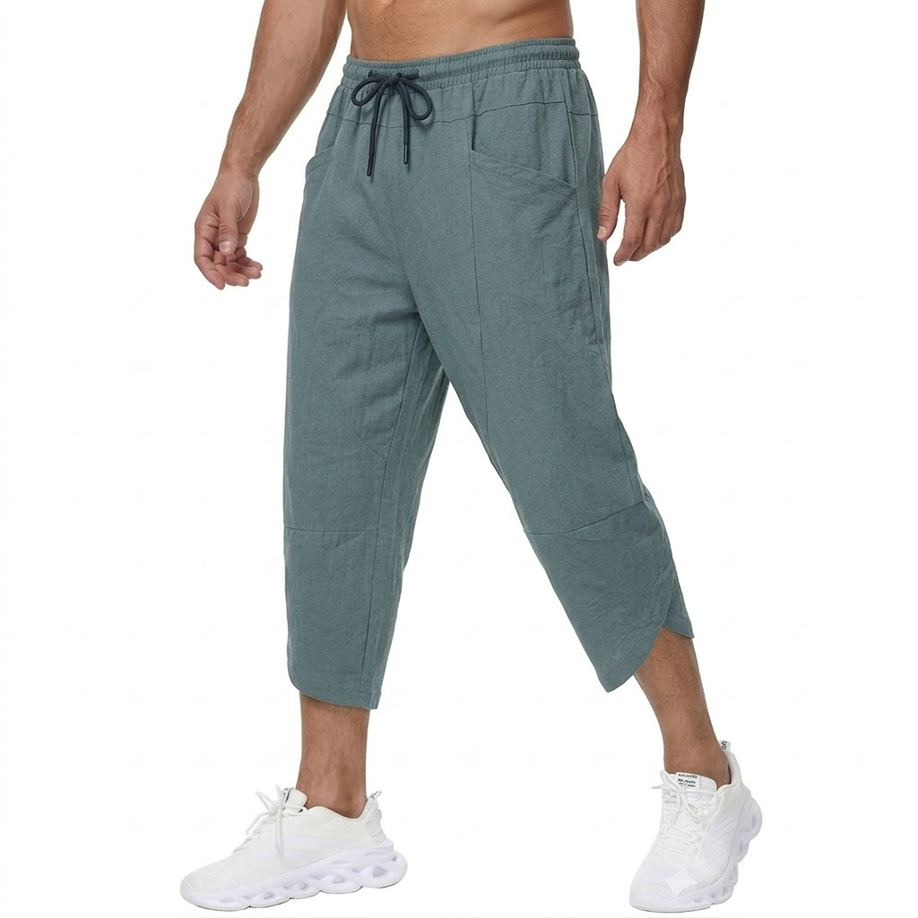Summer Men's Linen Casual Shor - Summer Hiking Clothing review and price