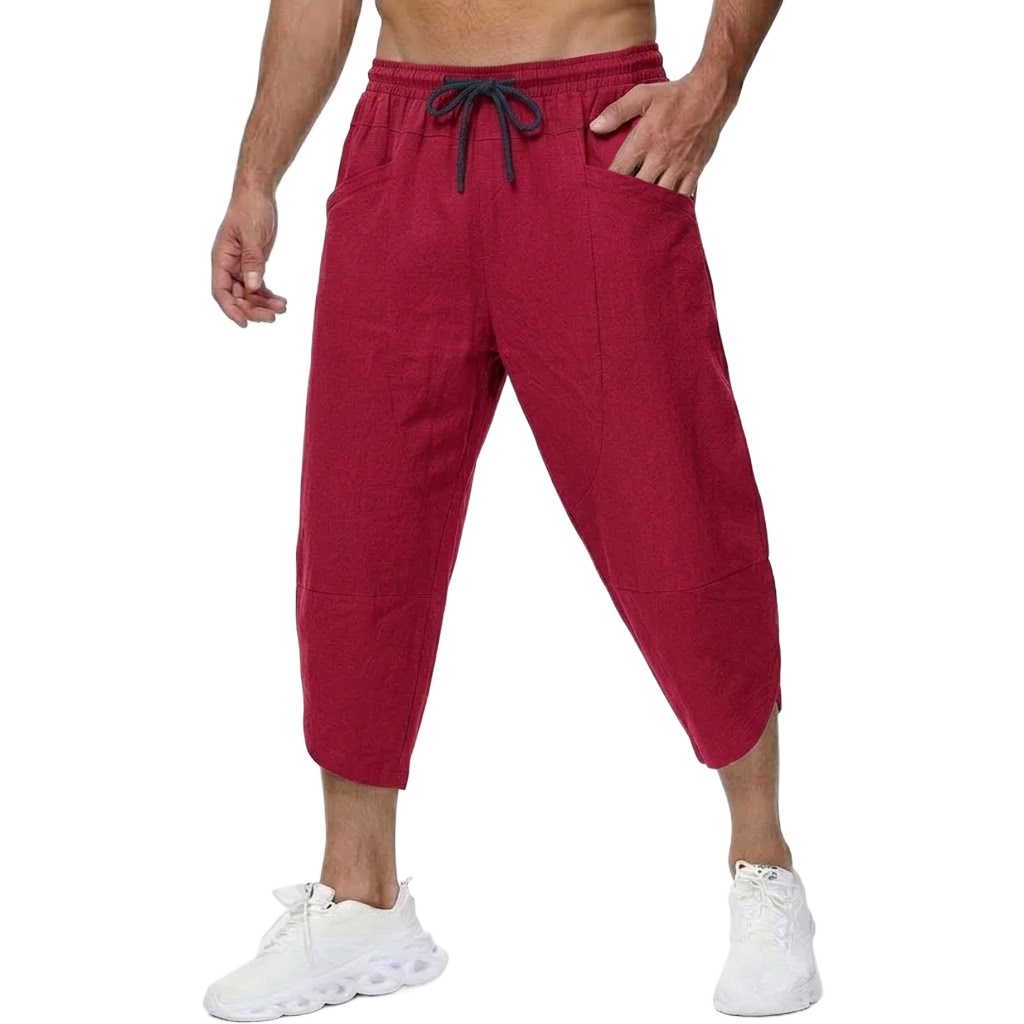 Summer Men's Linen Casual Shor - Summer Hiking Clothing review and price