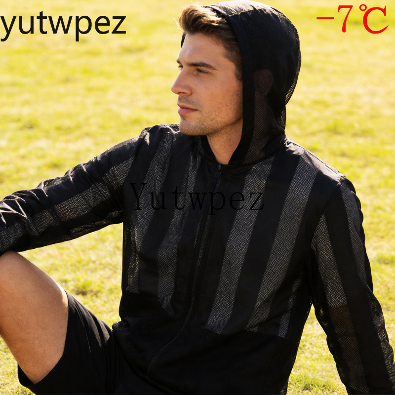 Men's Ice Silk Sun Protection  - Summer Clothing Plus Size review and price