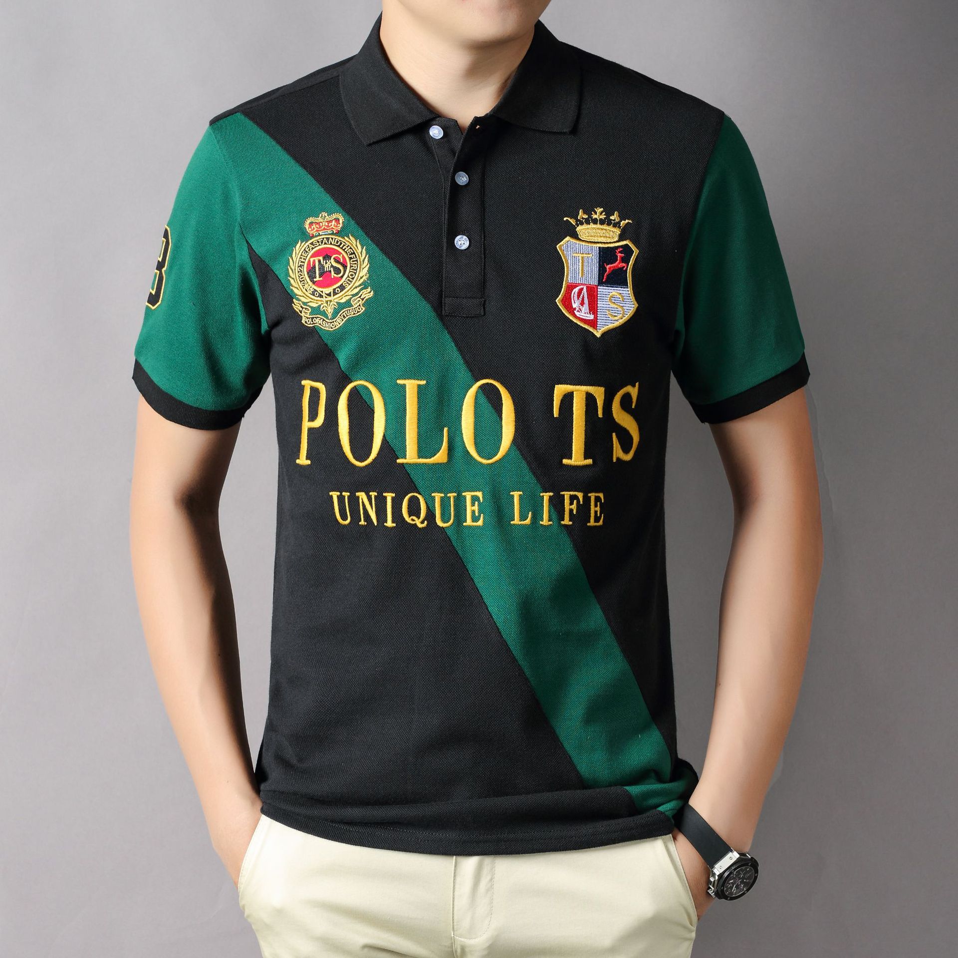 New British Sports Men's Polo  - Summer Clothing Uk Men review and price