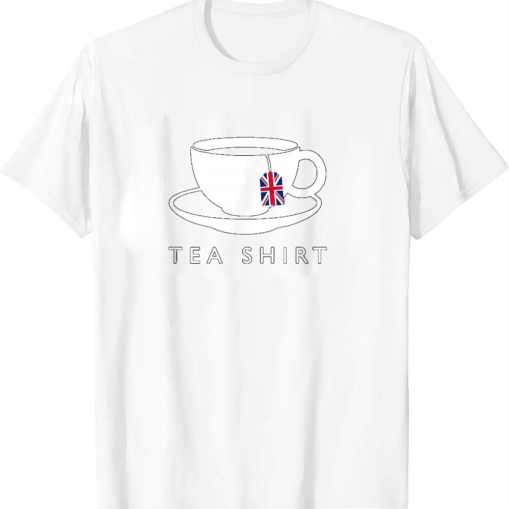 I Love English Tea UK Flag T-S - Summer Clothing Uk Men review and price