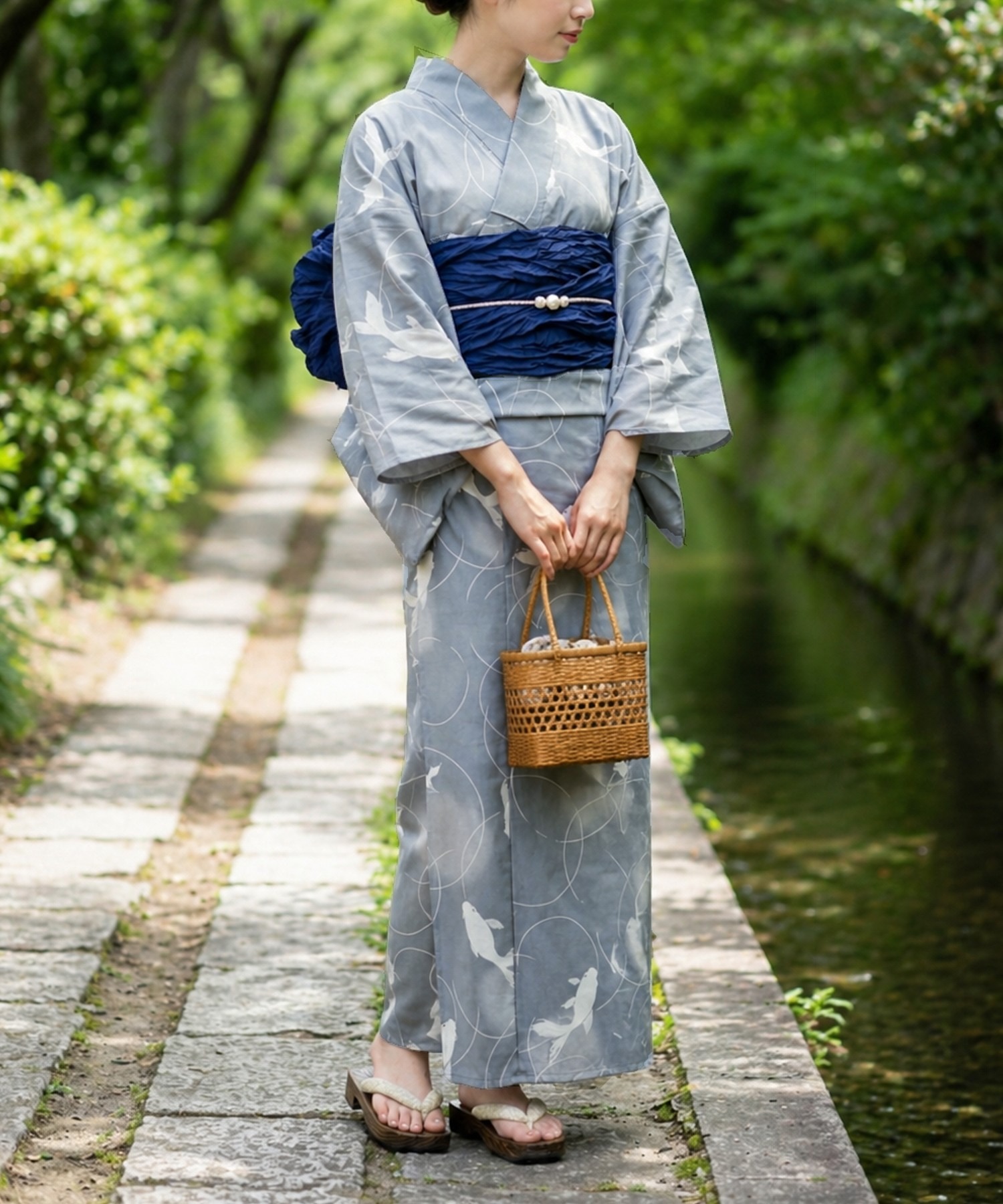 Traditional Yukata Kimono Cott - Summer Clothing Girl review and price