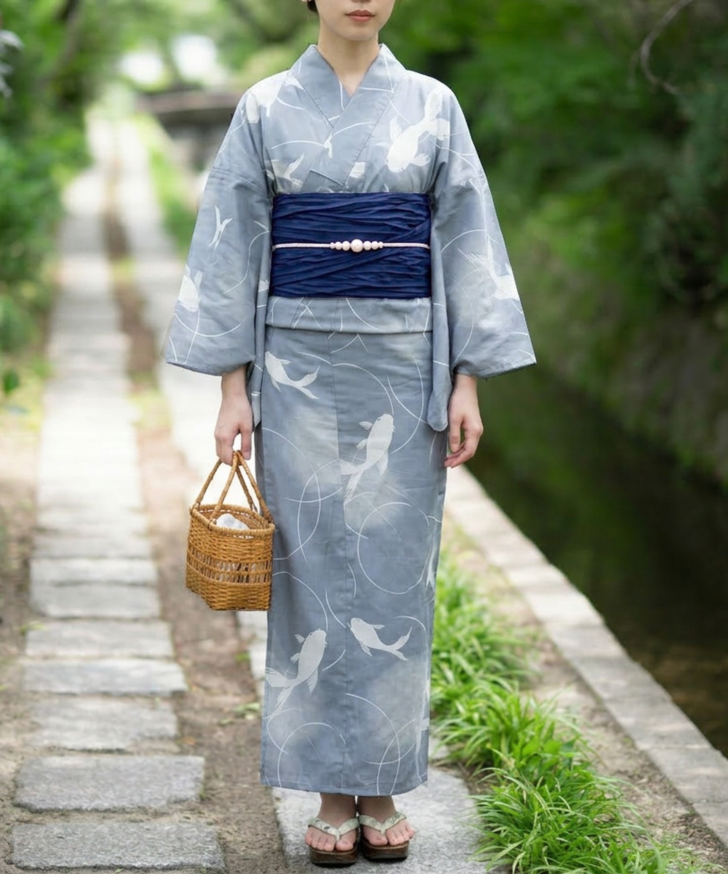 Traditional Yukata Kimono Cott - Summer Clothing Girl review and price