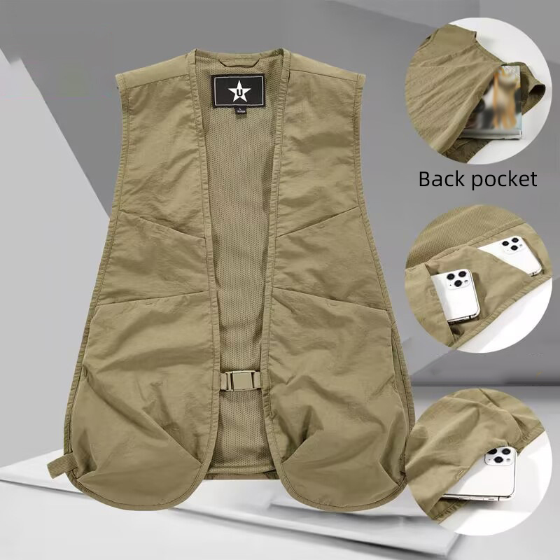 Lightweight Unisex Waistcoat V - Summer Hiking Clothing review and price