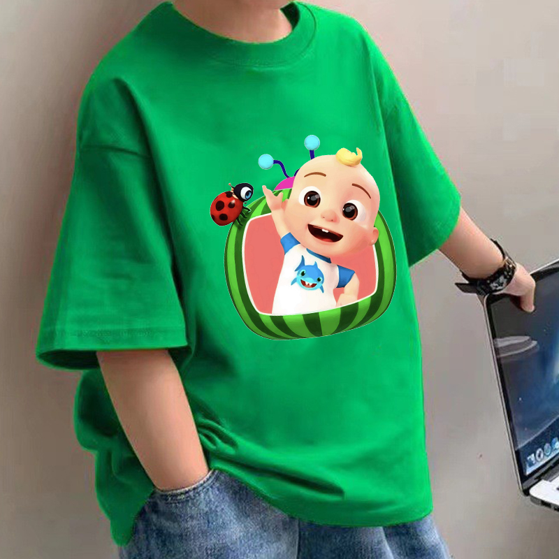 Cocomelons Baby T-Shirts Anime - Summer Clothing Girl review and price