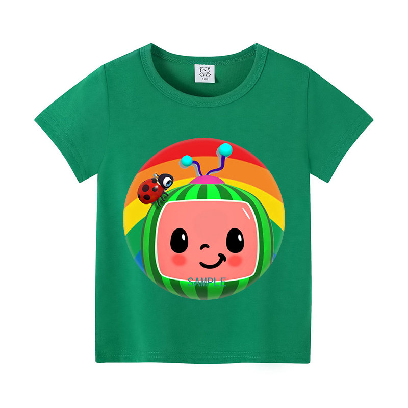 Cocomelons Baby T-Shirts Anime - Summer Clothing Girl review and price
